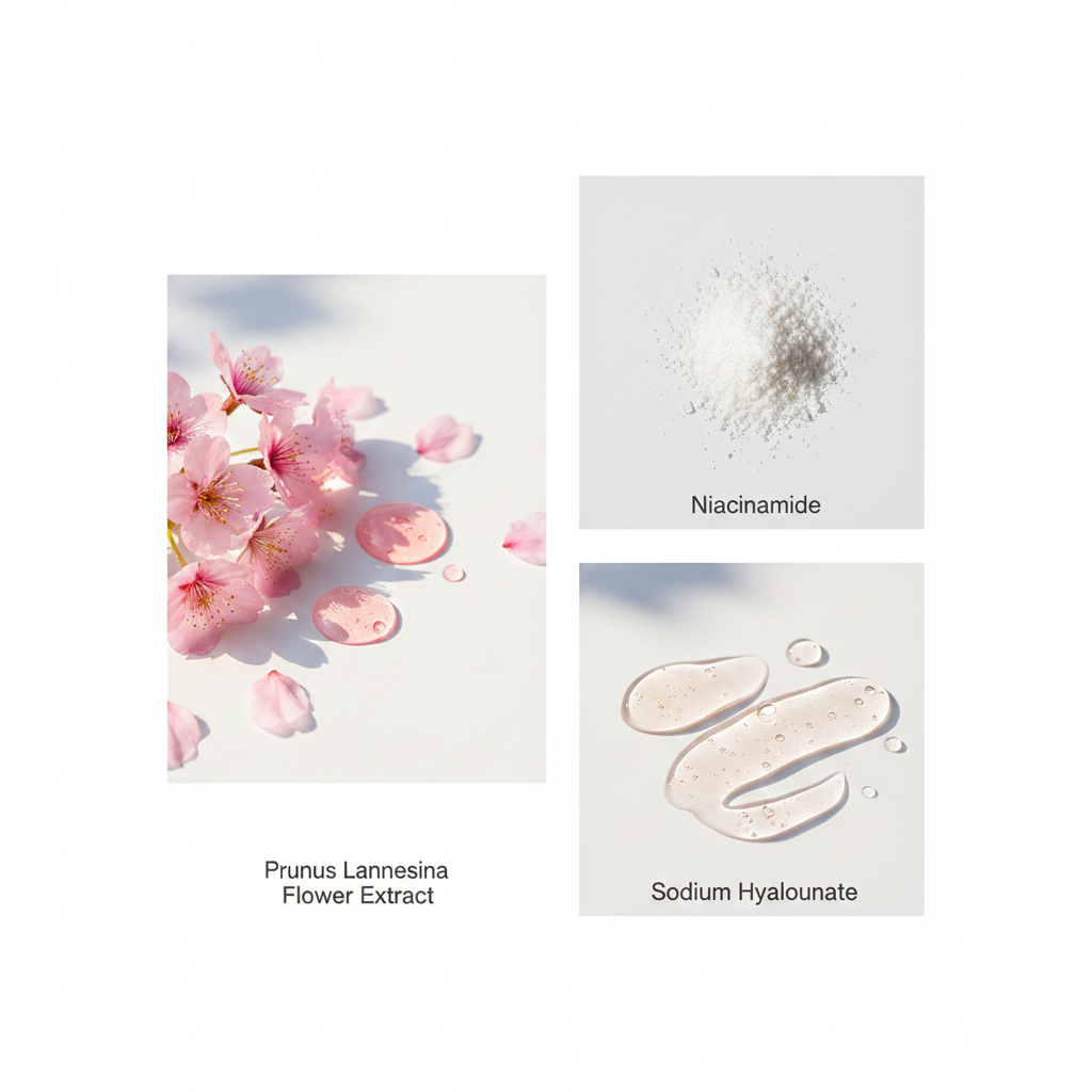 LAIKOU Cherry Blossoms Sakura Toner