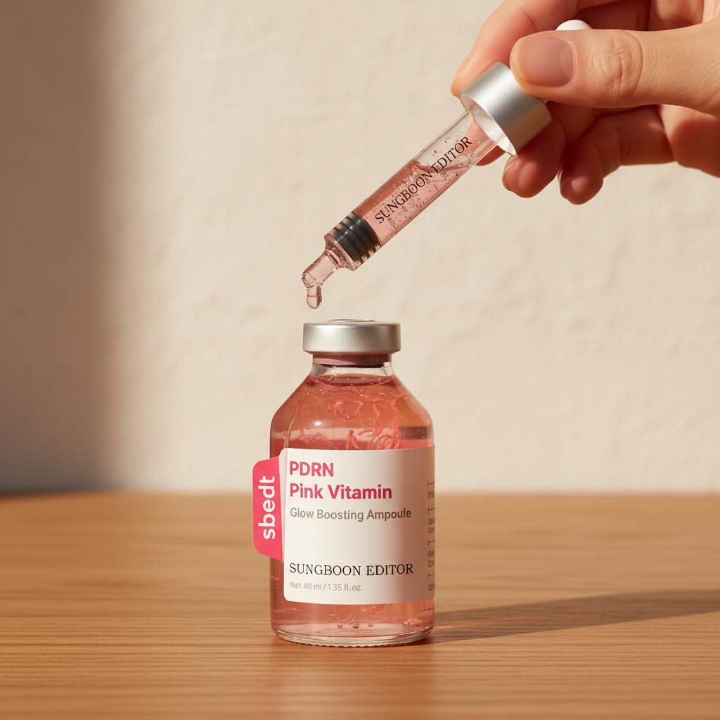 Sungboon Editor PDRN Pink Vitamin Glow Boosting Serum