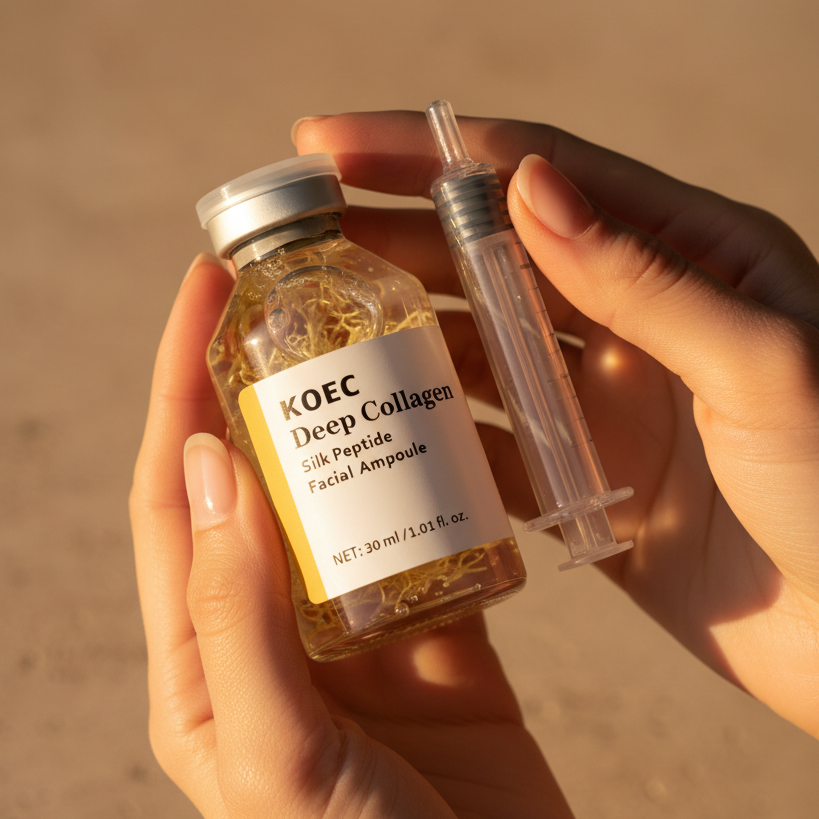 KOEK Silk Peptide + Collagen Facial Serum