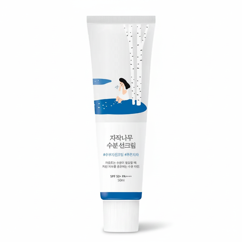 Round Lab Birch Juice Moisturizing Sun Cream SPF