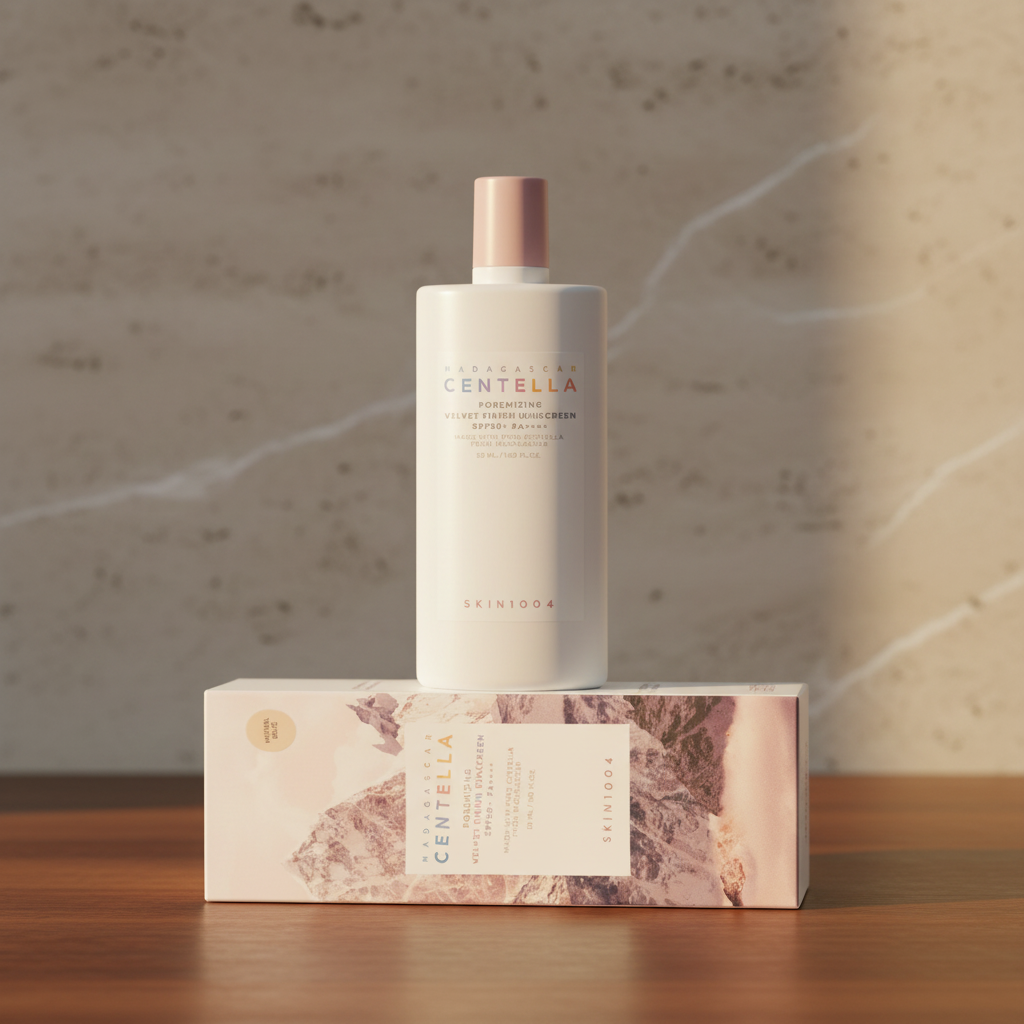 SKIN1004 Madagascar Centella Poremizing Velvet Finish Sunscreen SPF